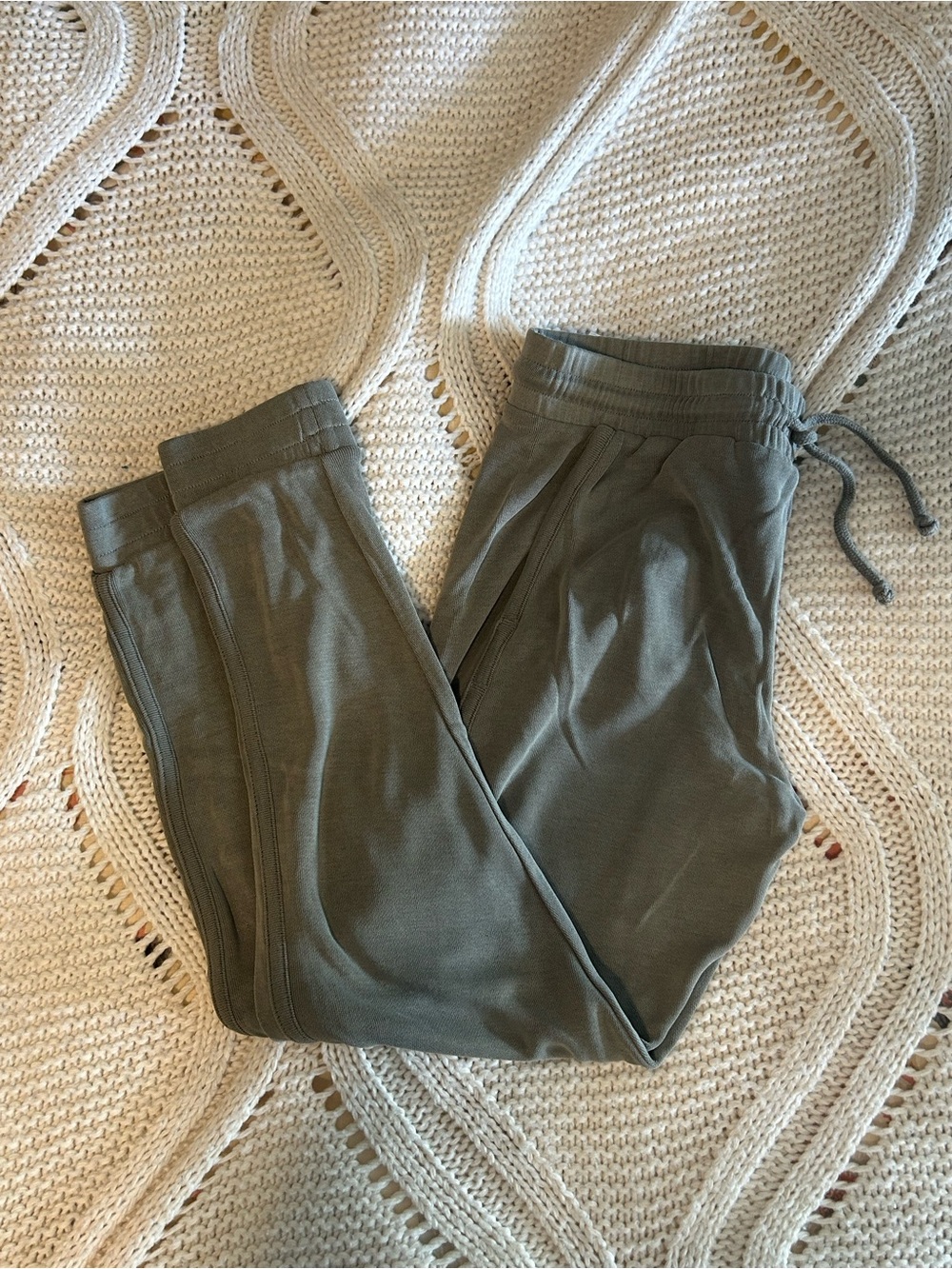 Free People Movement Olive Green Drawstring Joggers